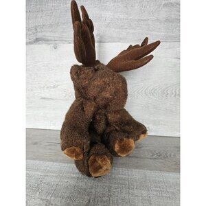 Purr Fection MJC Plush Moose Baby Harley 1992 Vintage Brown Stuffed Animal Toy